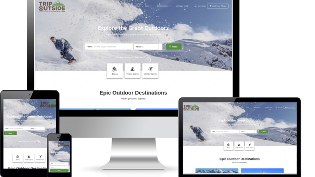 trip outside company website